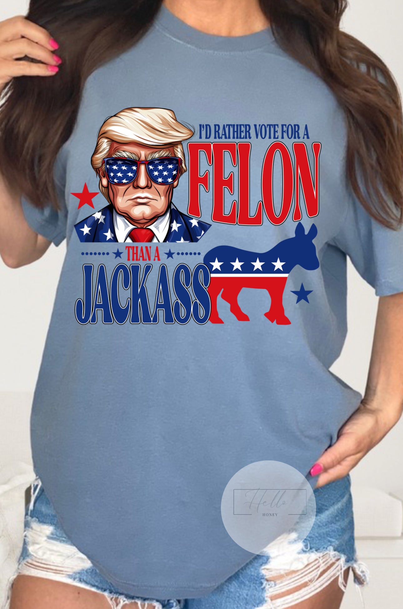 Rather vote for a felon trump style