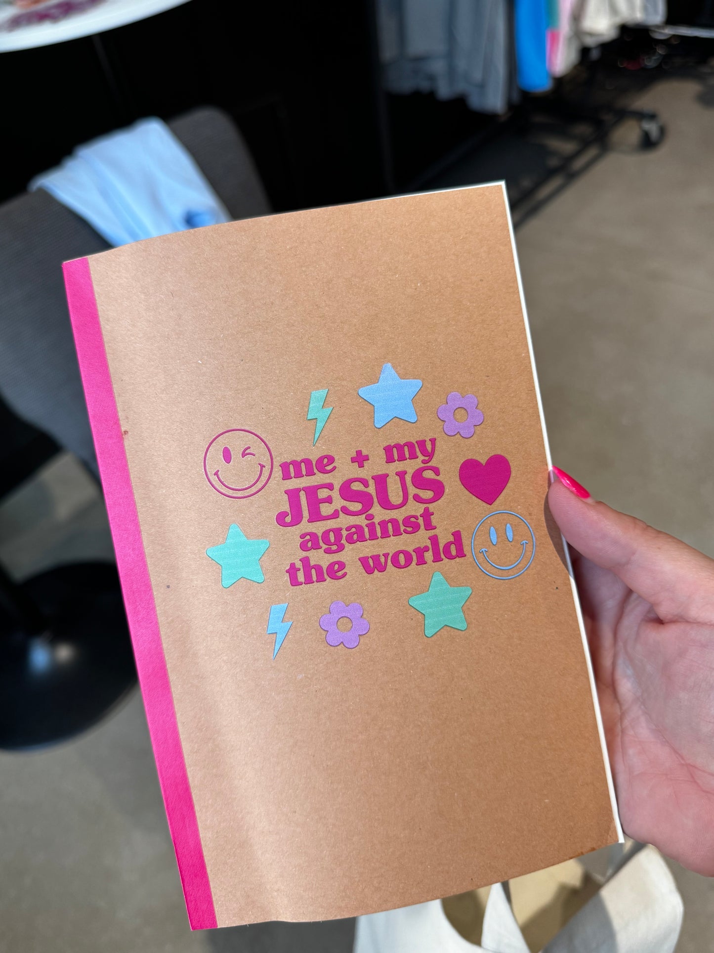 Me and Jesus Notebook