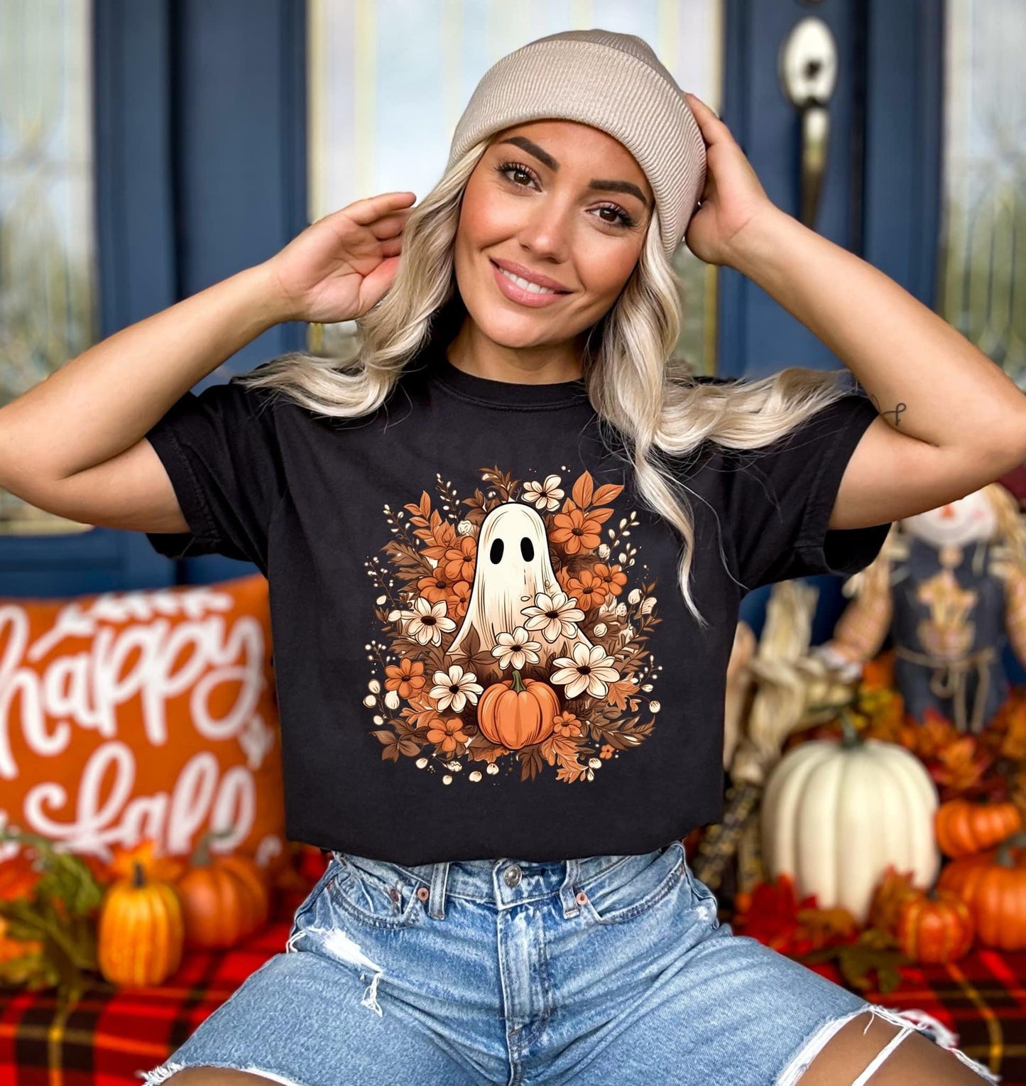Floral Ghost Fall Lovers