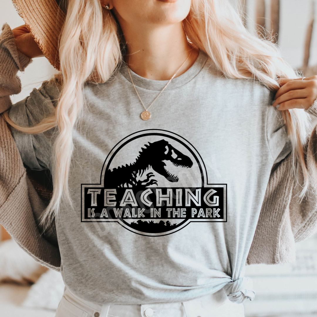 Teaching is a walk in the park
