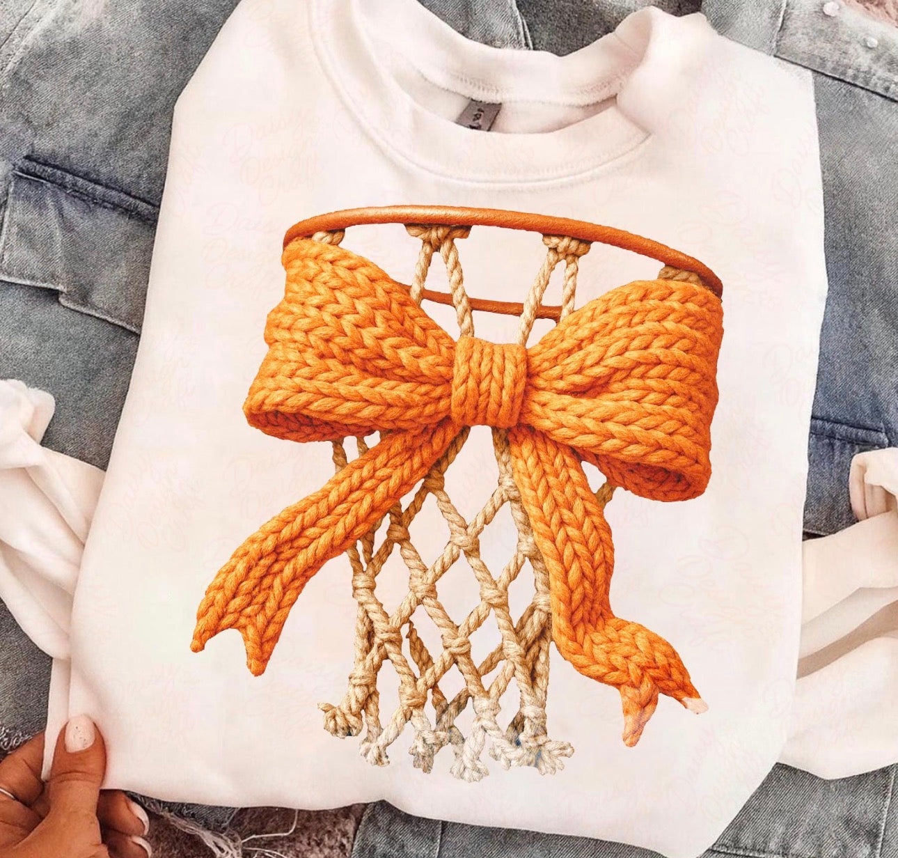 Crochet Basketball π Hoop Bow