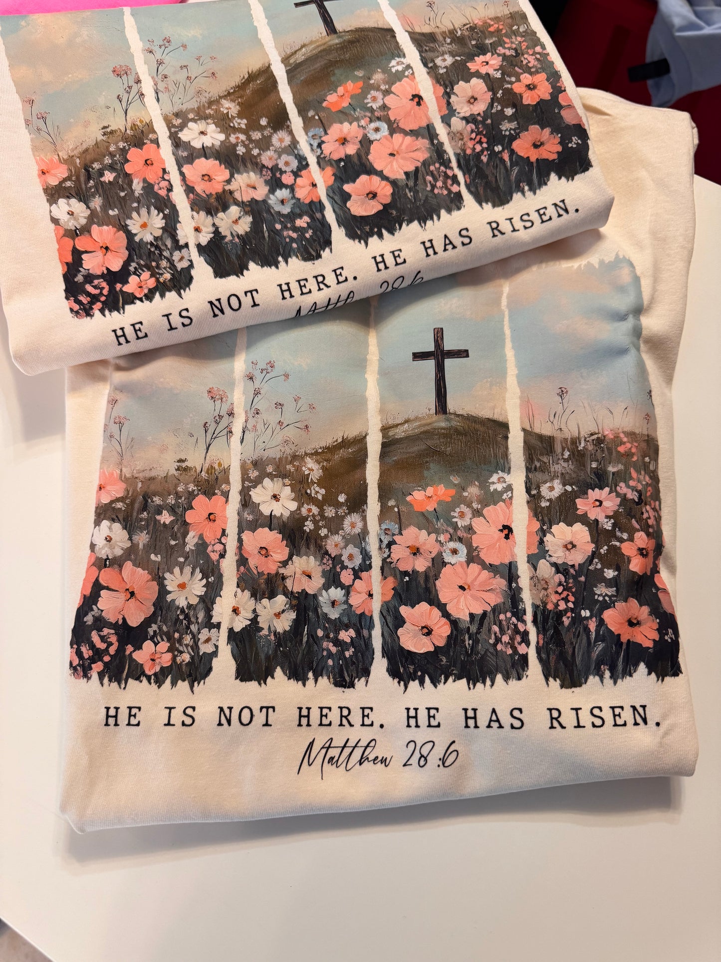 He is not here he has risen