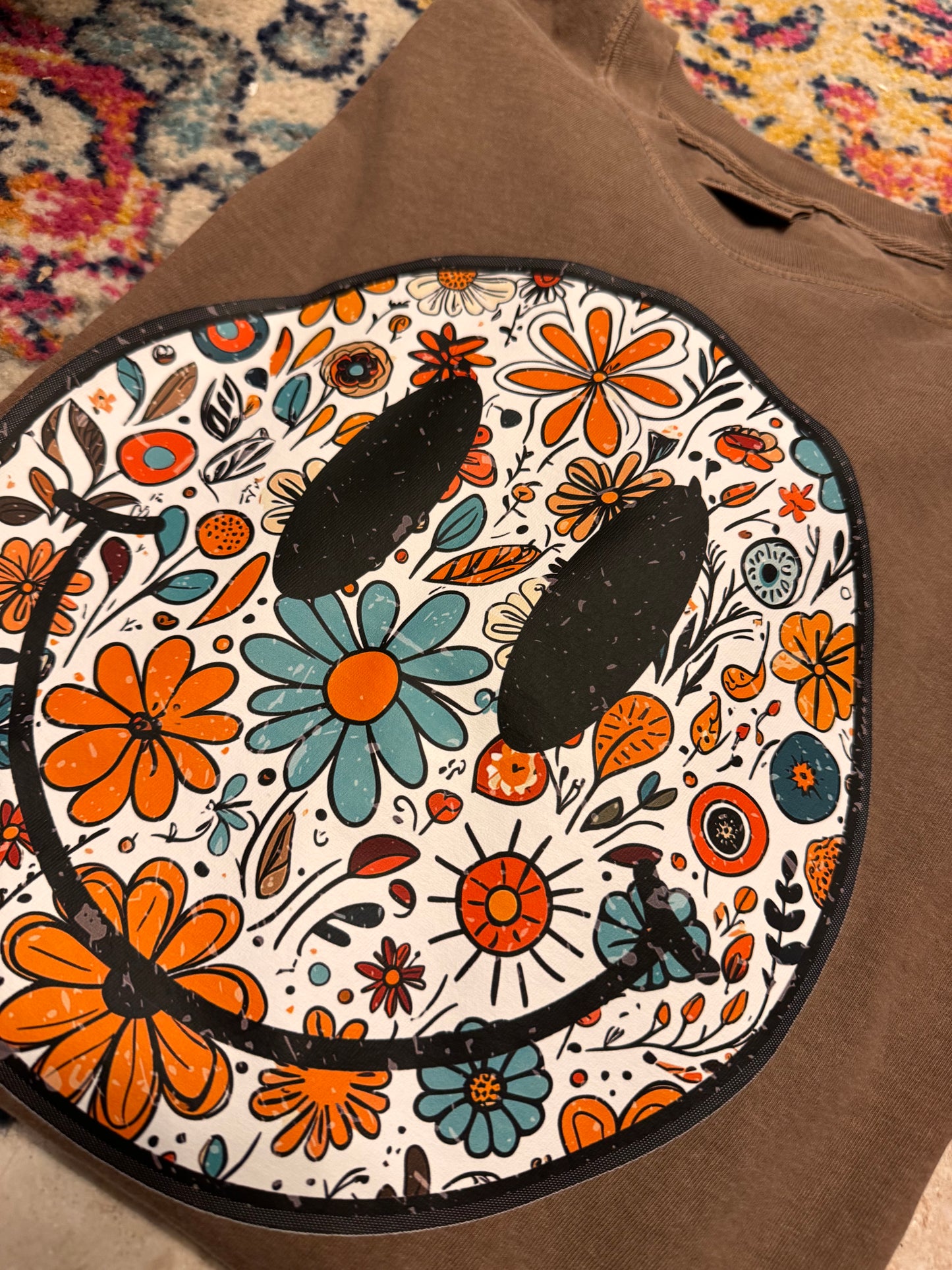 Flower South Smiley Comfort Colors
