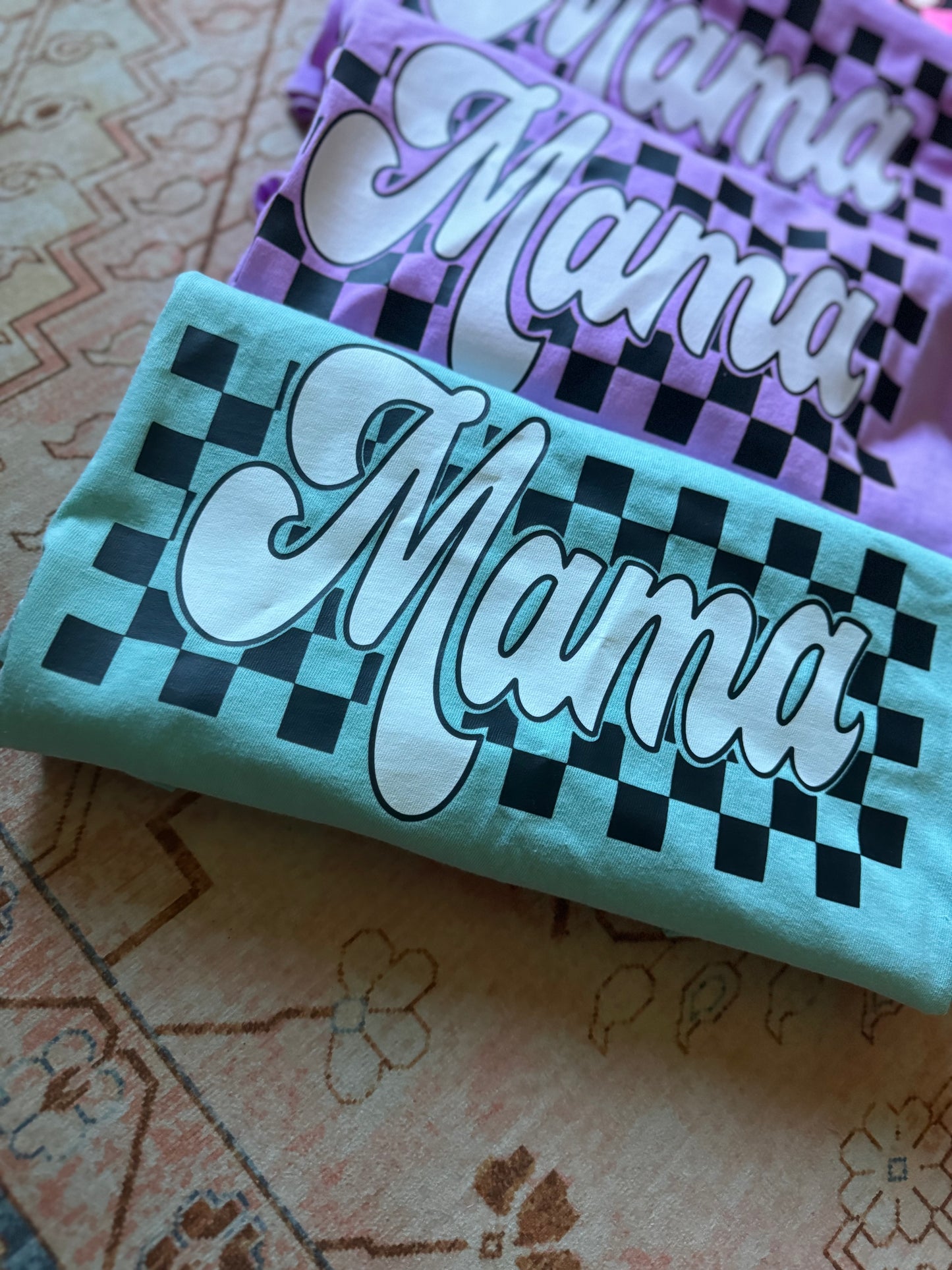 Nurse Comfort Colors Retro Checkered