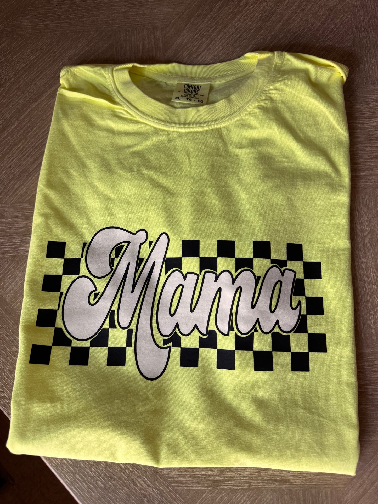 MAMA Comfort Colors Retro Checkered part 2