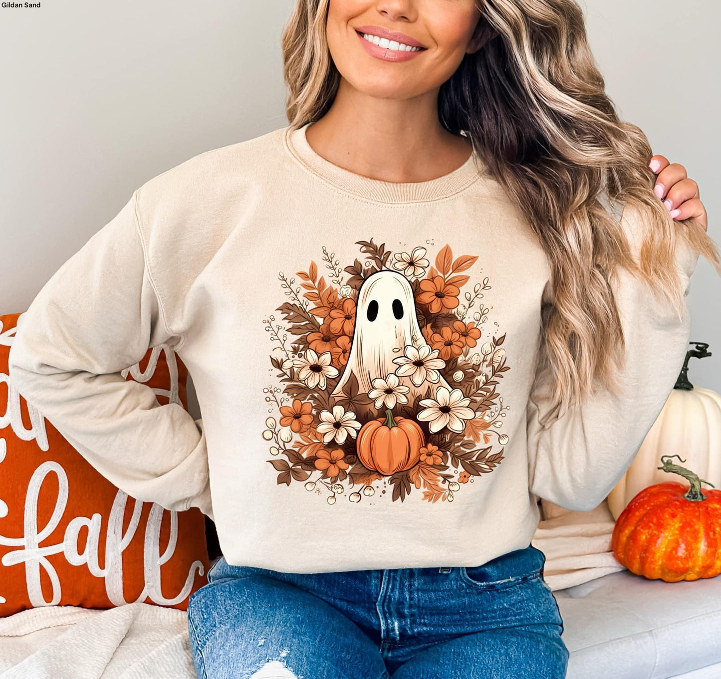 Floral Ghost Fall Lovers