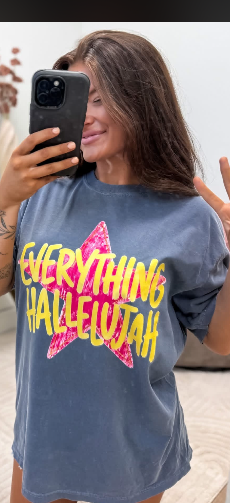 Everything hallelujah short sleeve