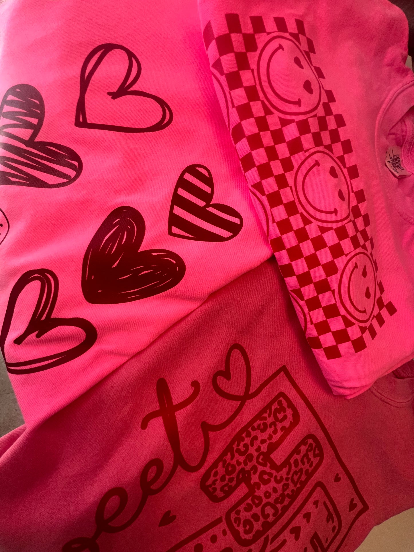 All Hearts Comfort Colors Short Sleeve