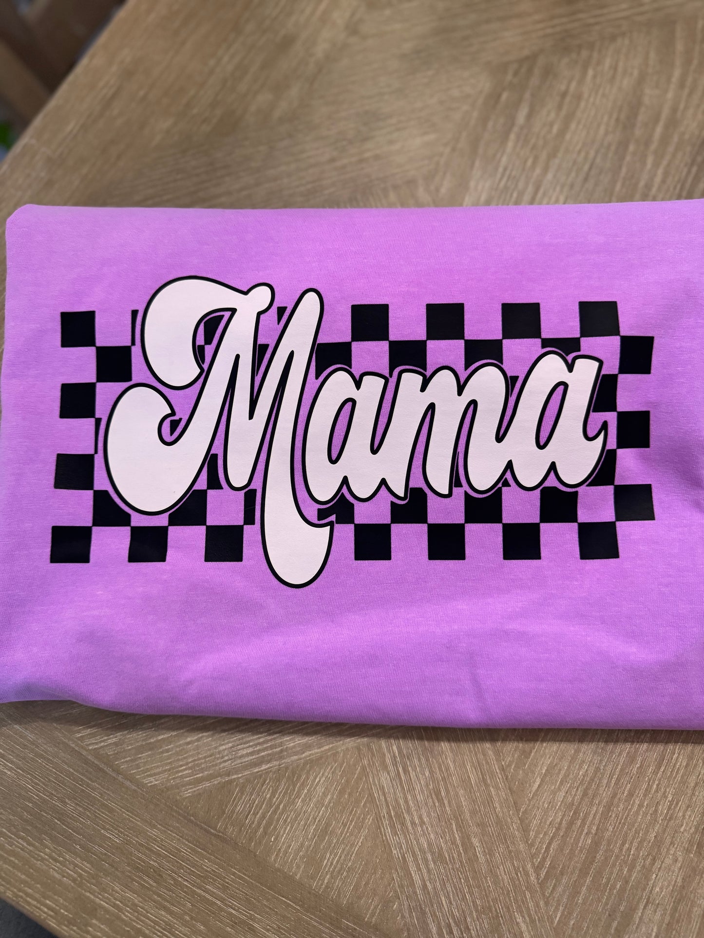 MAMA Comfort Colors Retro Checkered part 2