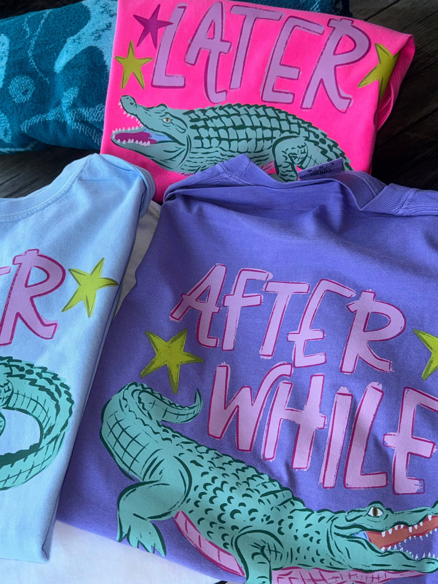 Adult Later 🐊 , after while short sleeve