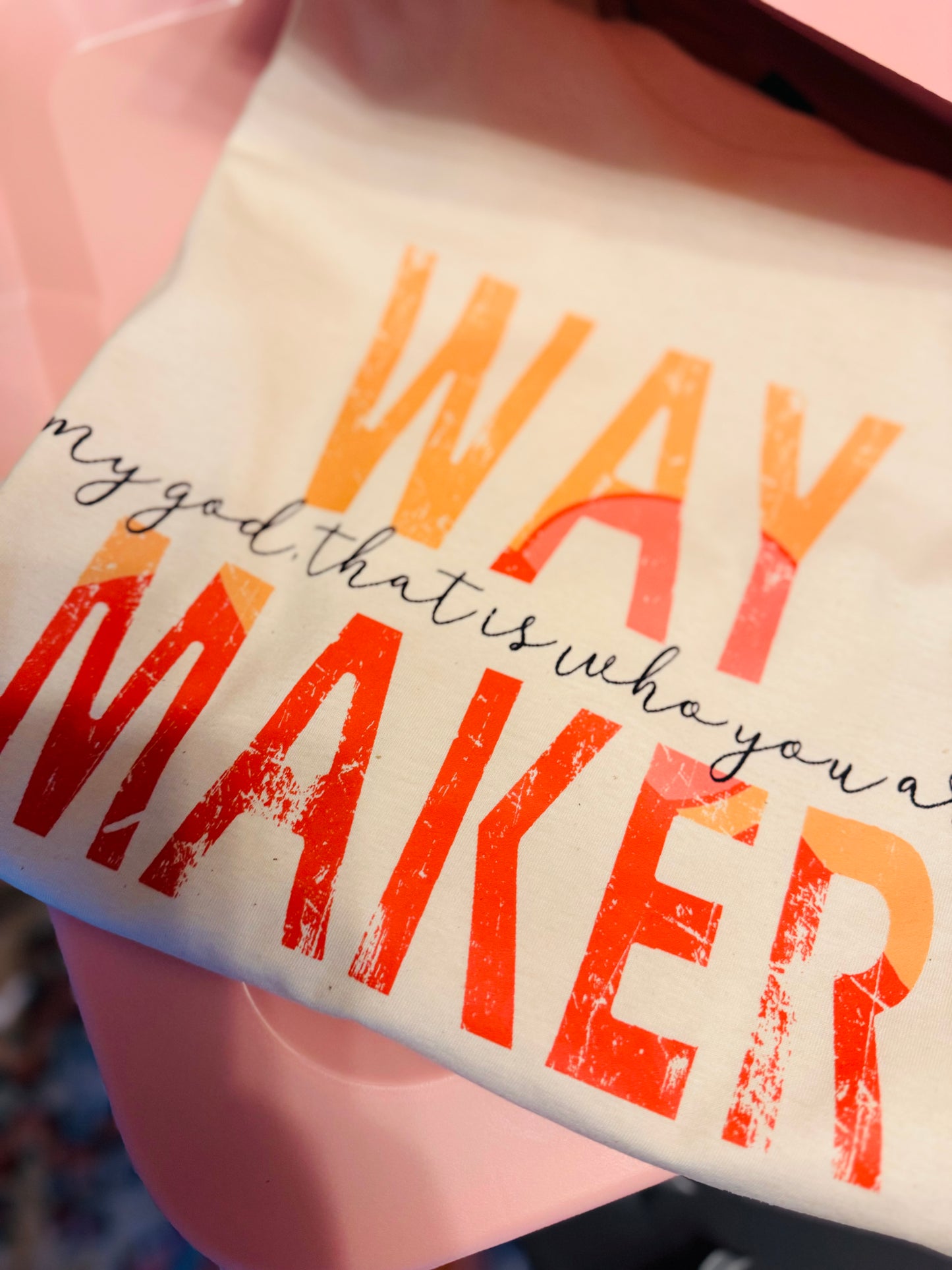 Way Maker Short Sleeve