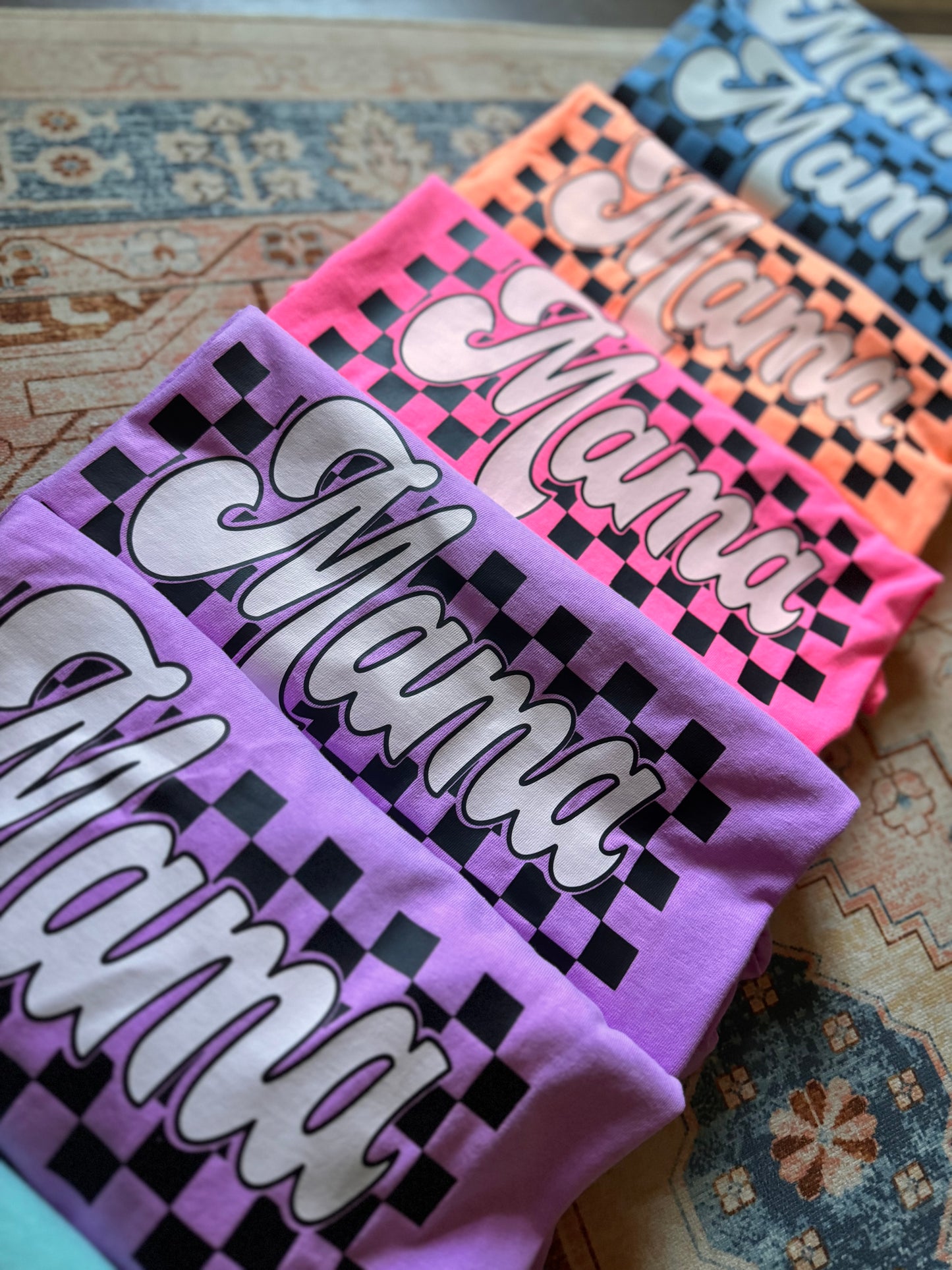 Nurse Comfort Colors Retro Checkered