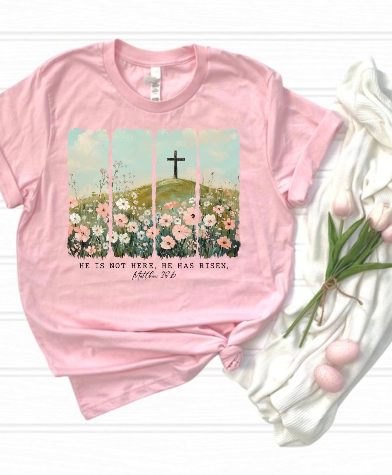 He is not here he has risen