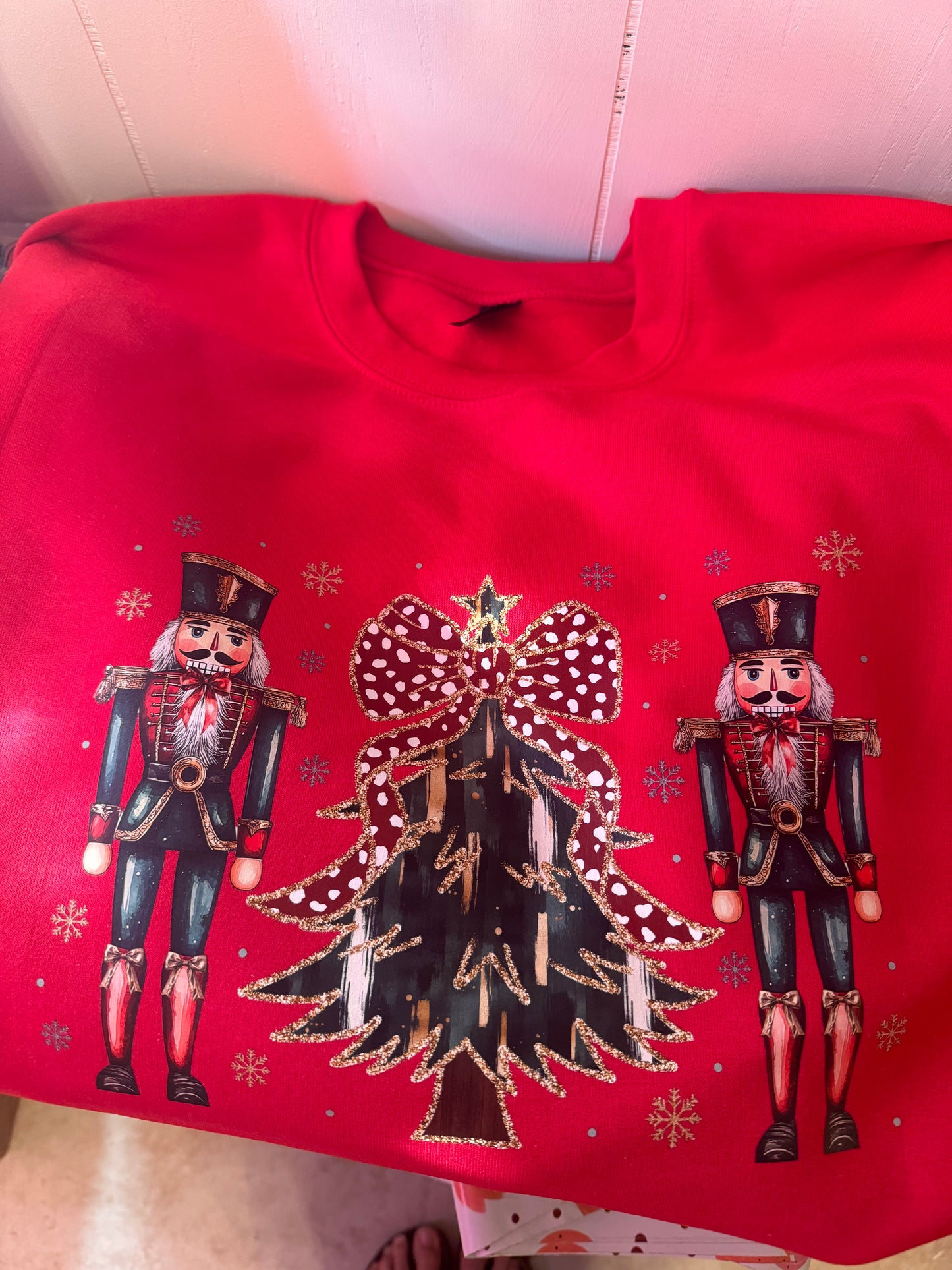 Nutcracker and Christmas tree