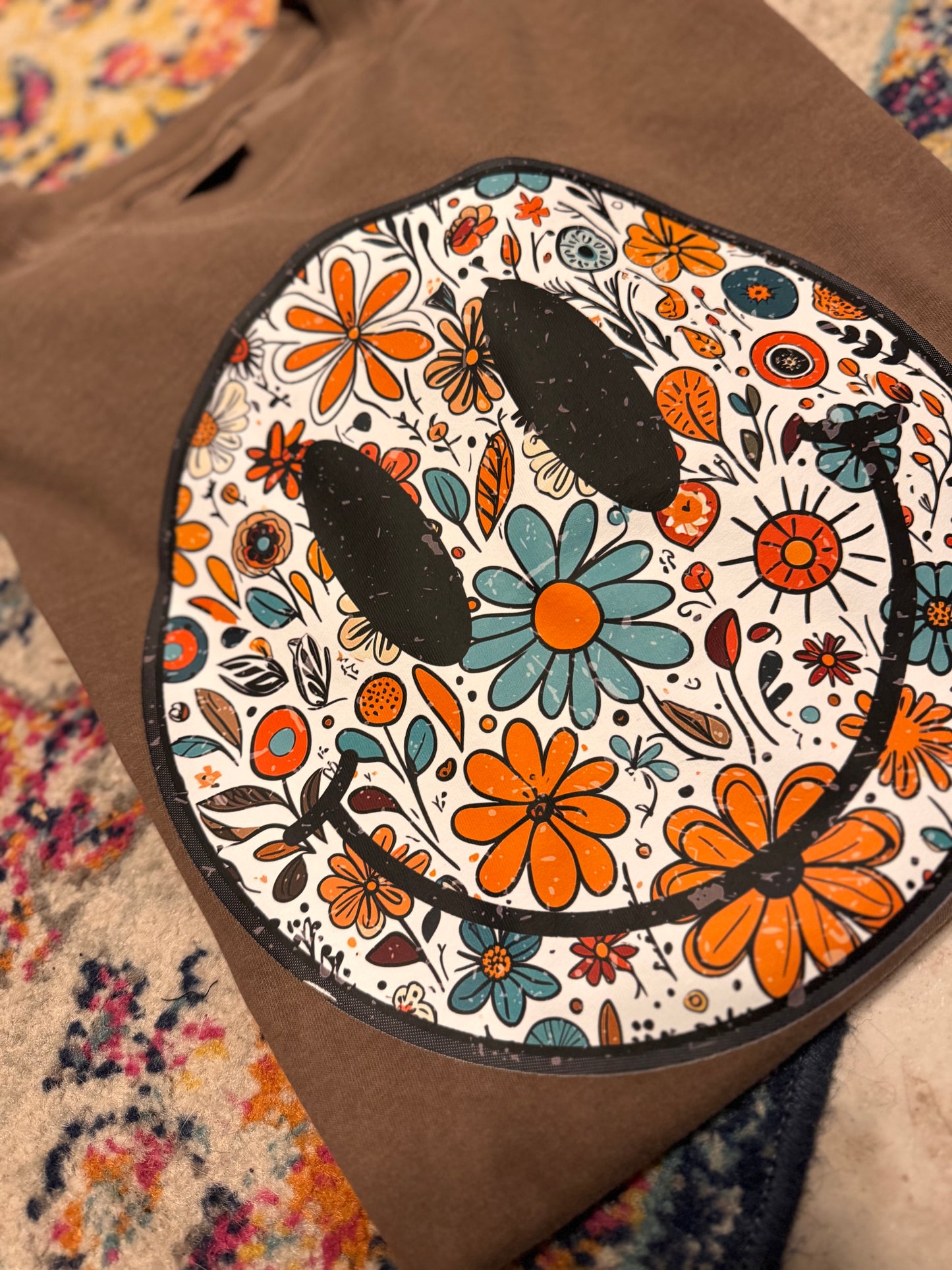 Flower South Smiley Comfort Colors