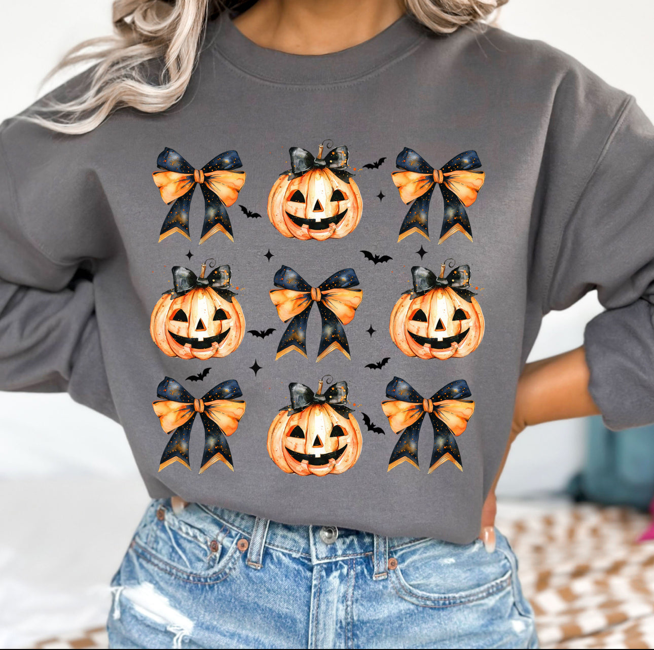 Sweet Pumpkin bow