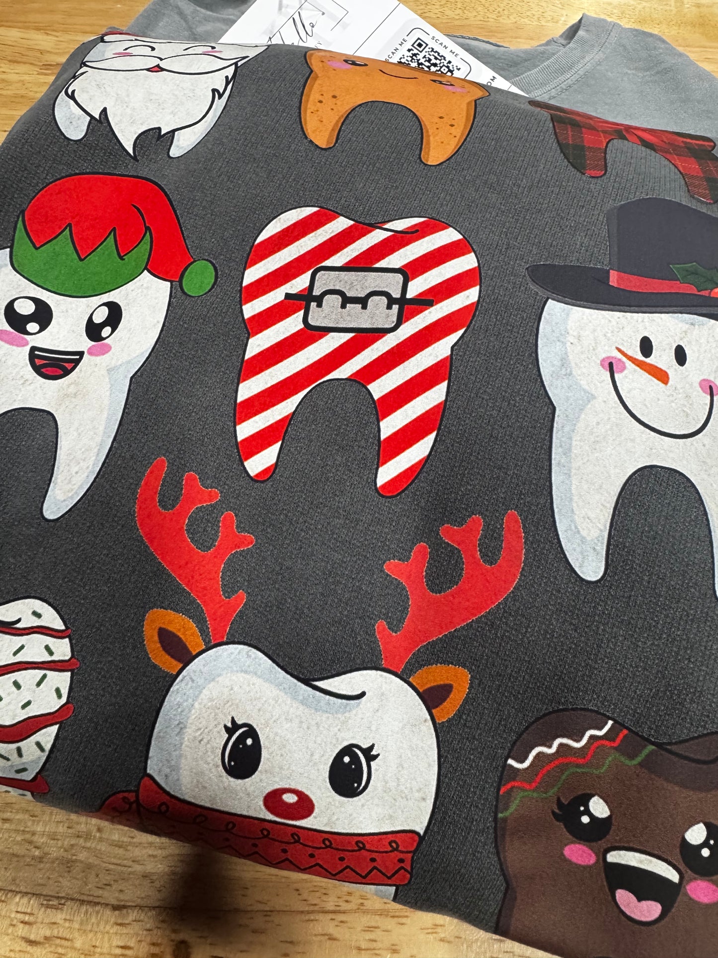 Christmas Tooth Dental Christmas Characters
