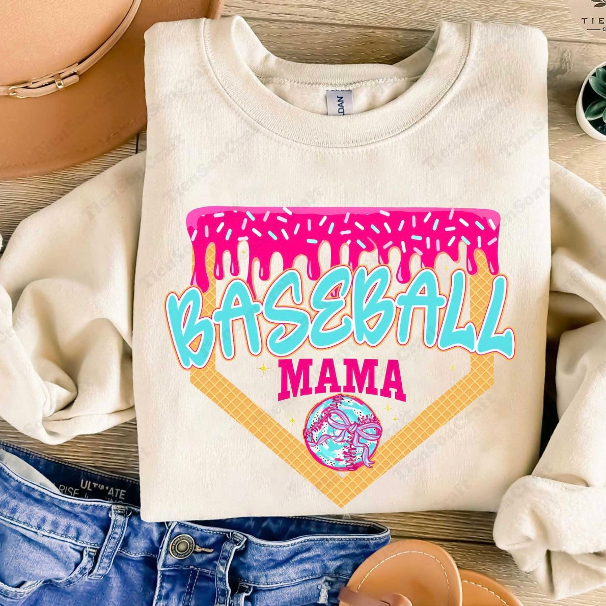 Baseball MAMA Dripping