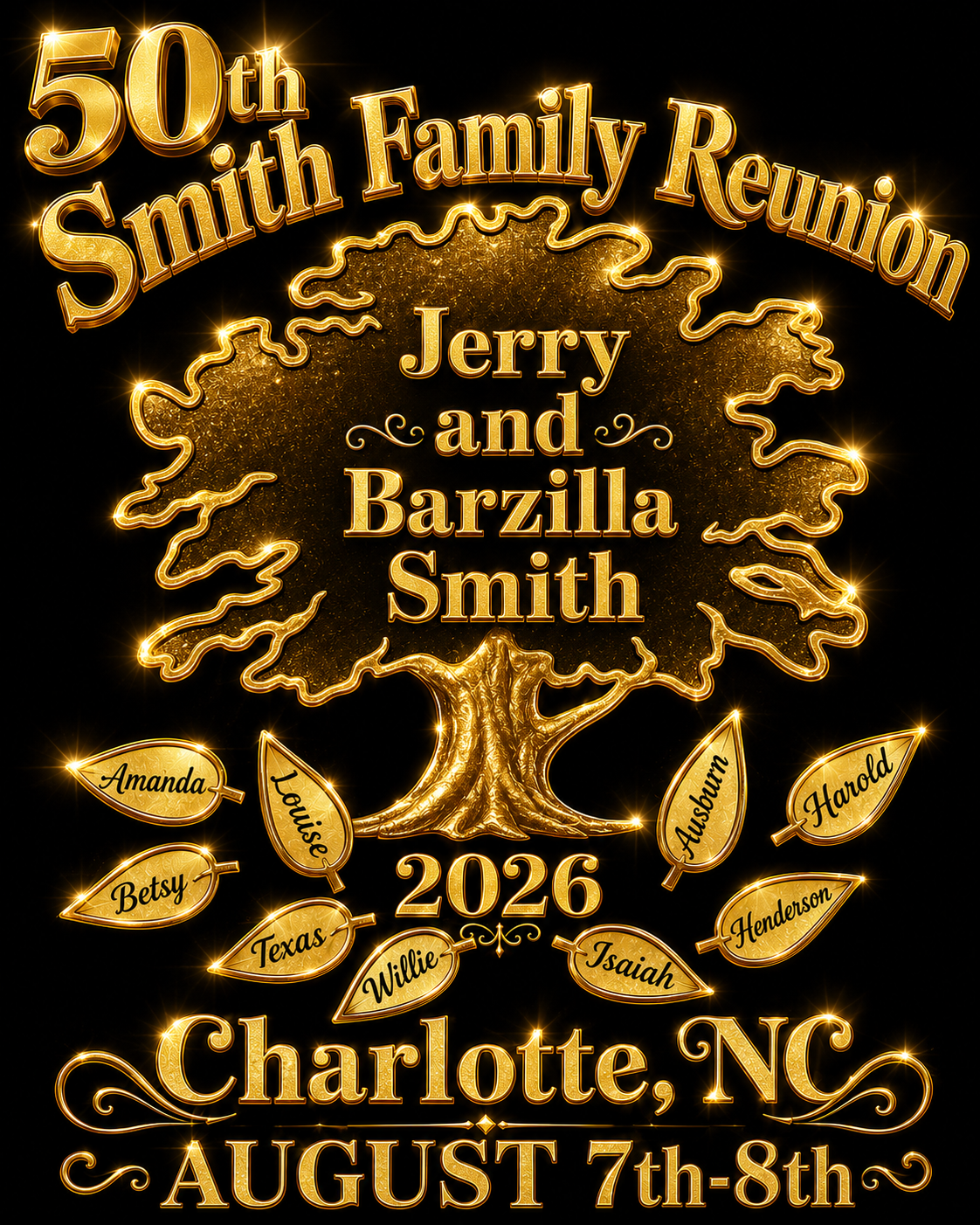 Smith family Reunion Short sleeve