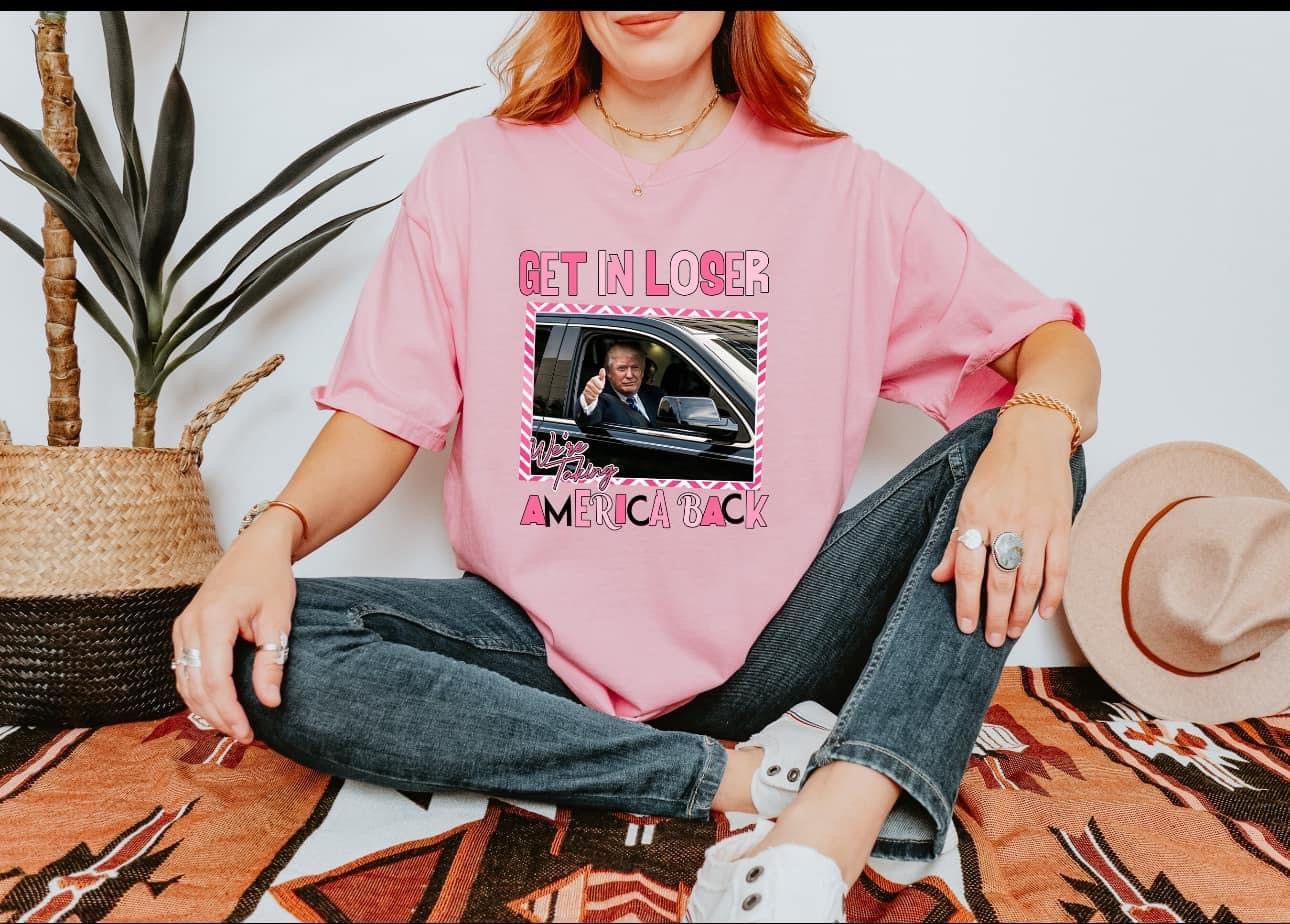Get in losers Trump style