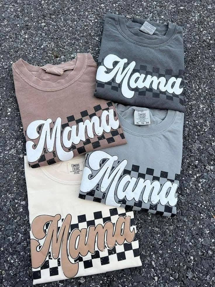 Nurse Comfort Colors Retro Checkered