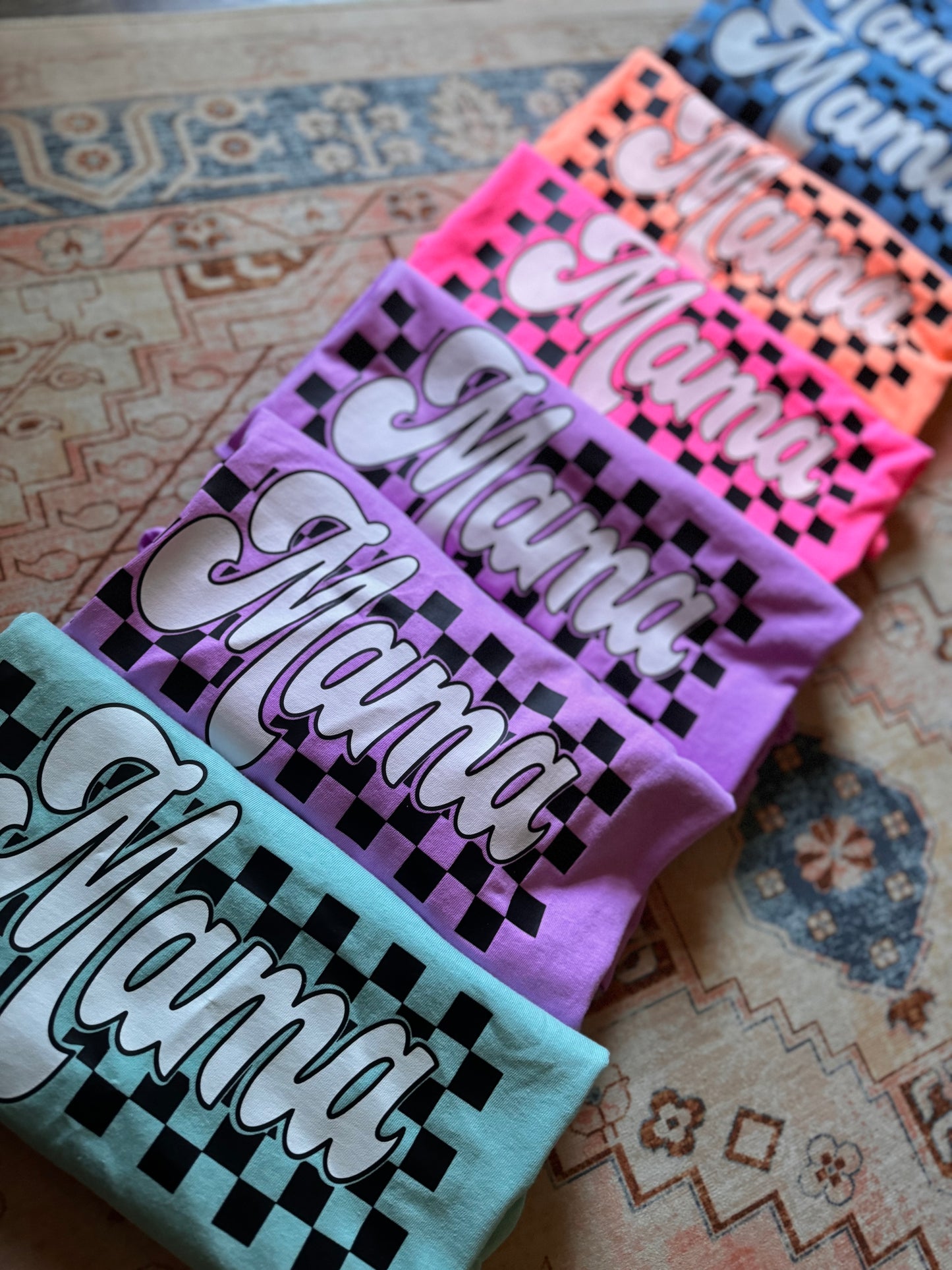 Nurse Comfort Colors Retro Checkered