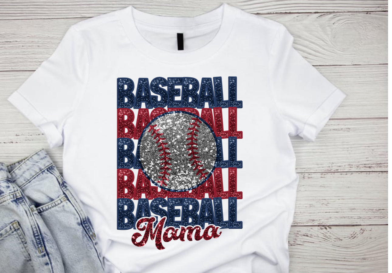 BASEBALL BASEBALL BASEBALL MAMA