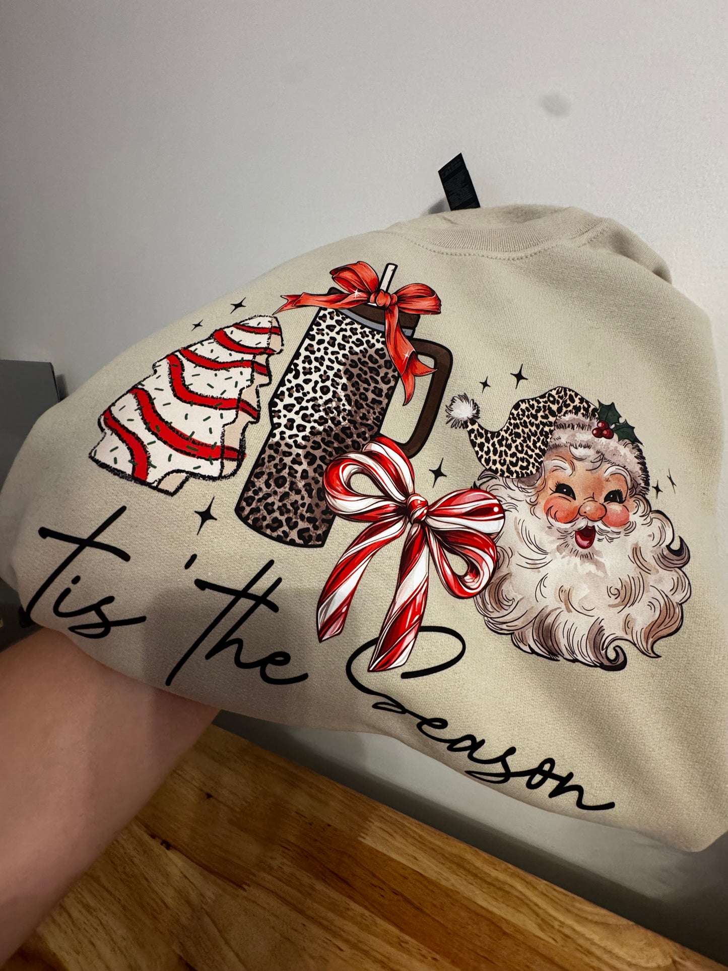 Tis the season Santa and cake