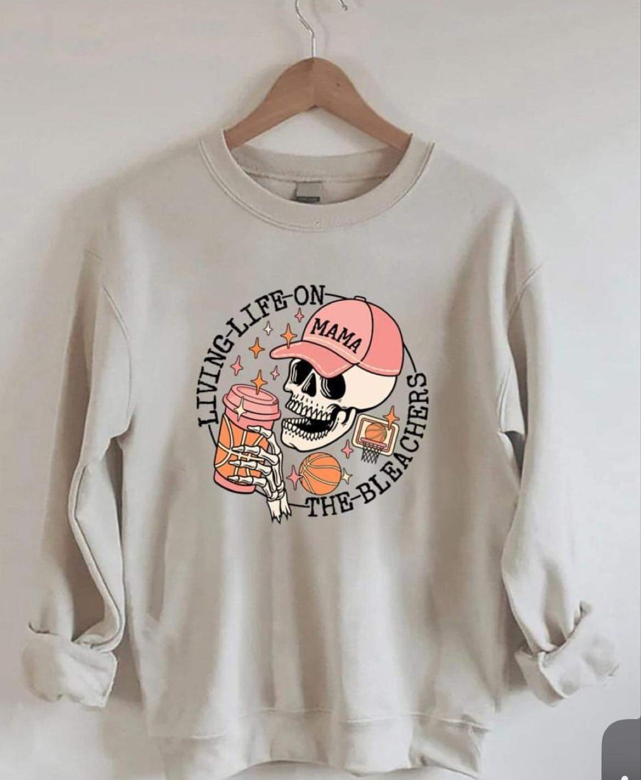 ON the Bleachers is where I spend most of my days Sweatshirt