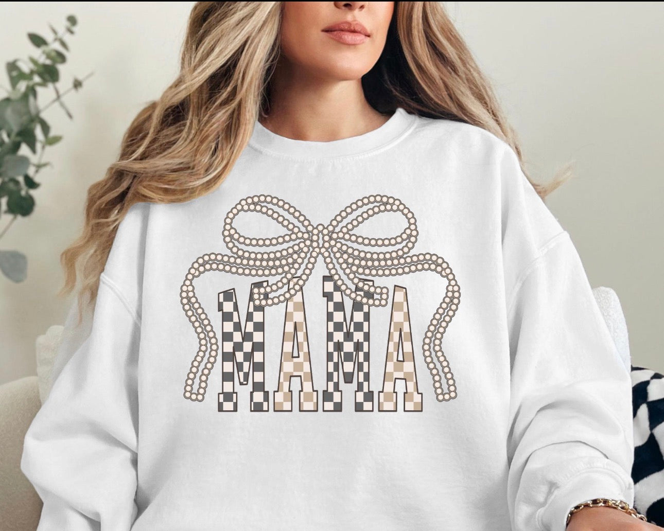 Mama Pearl Bow Short sleeve