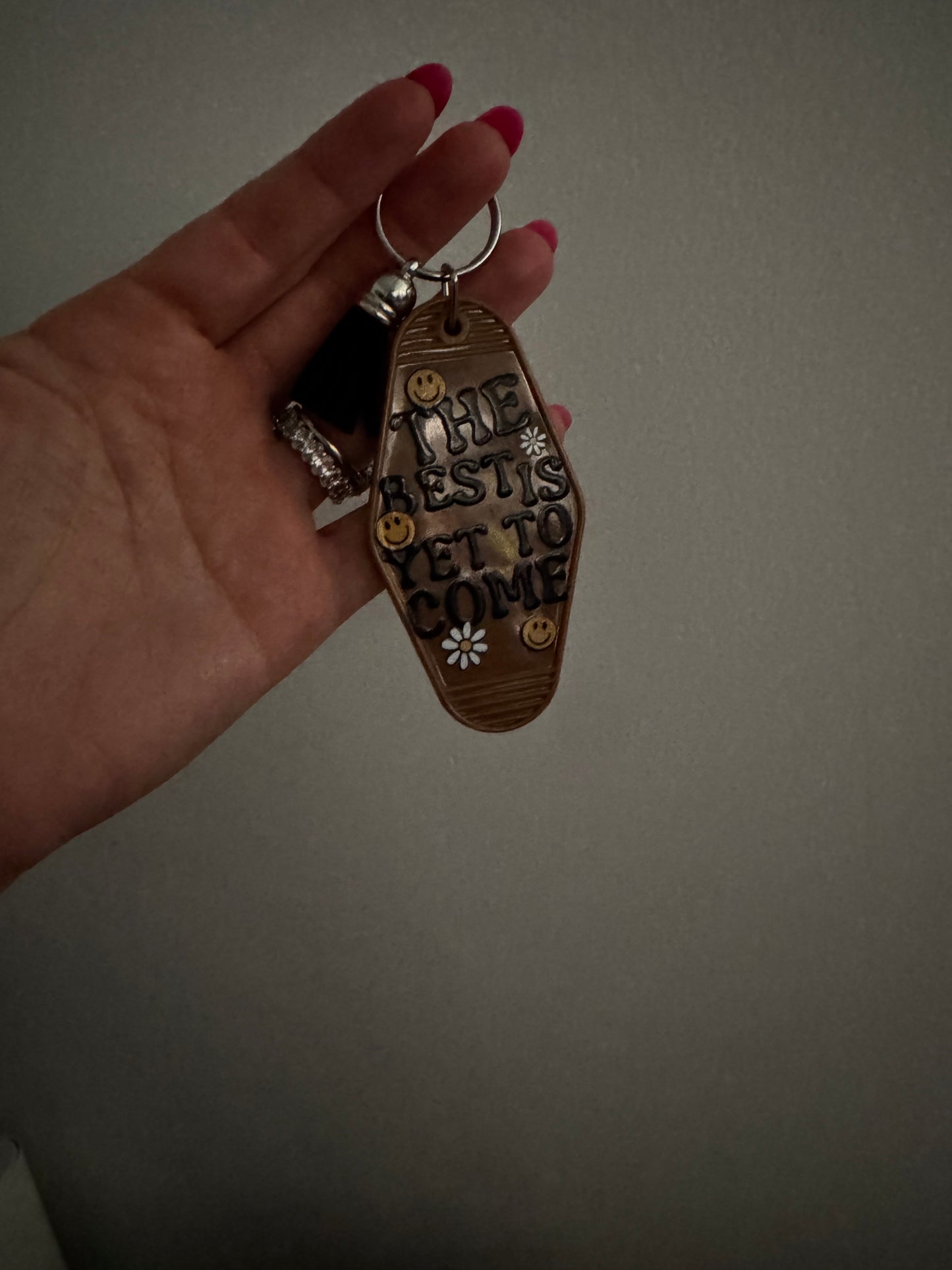 Keychain the best is yet to come
