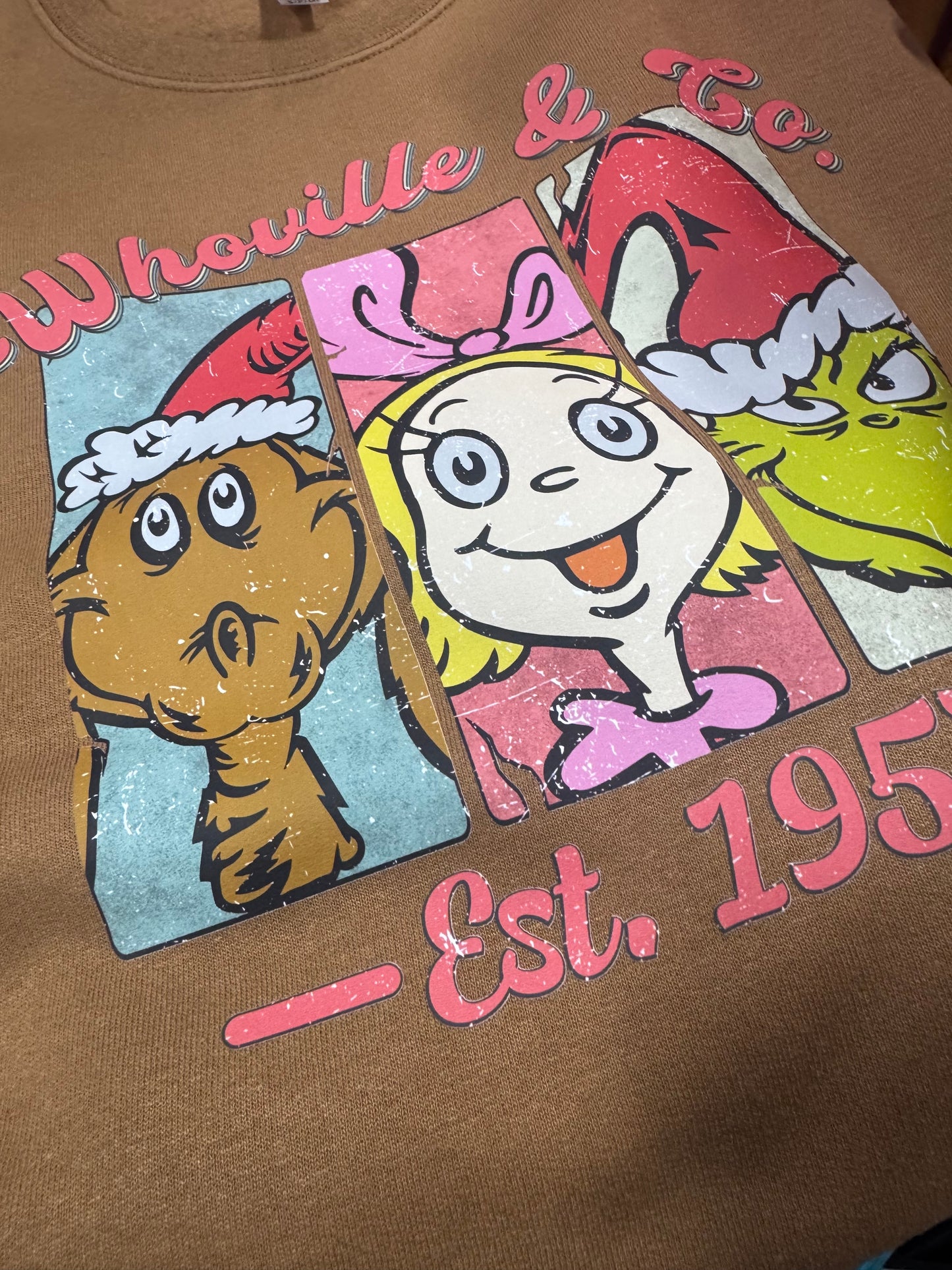 Whoville Sweatshirts AND T SHIRT