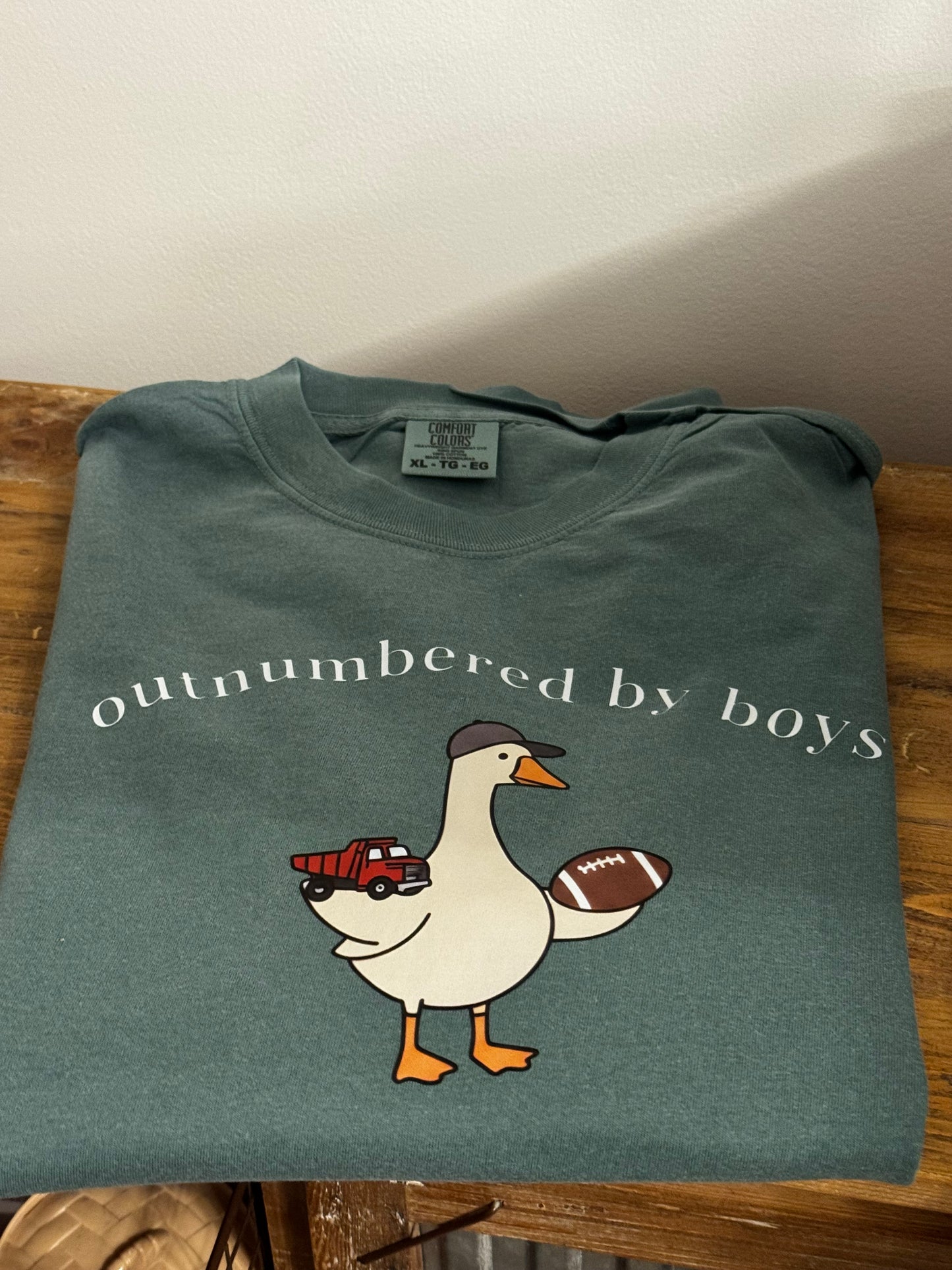 Outnumbered by boys