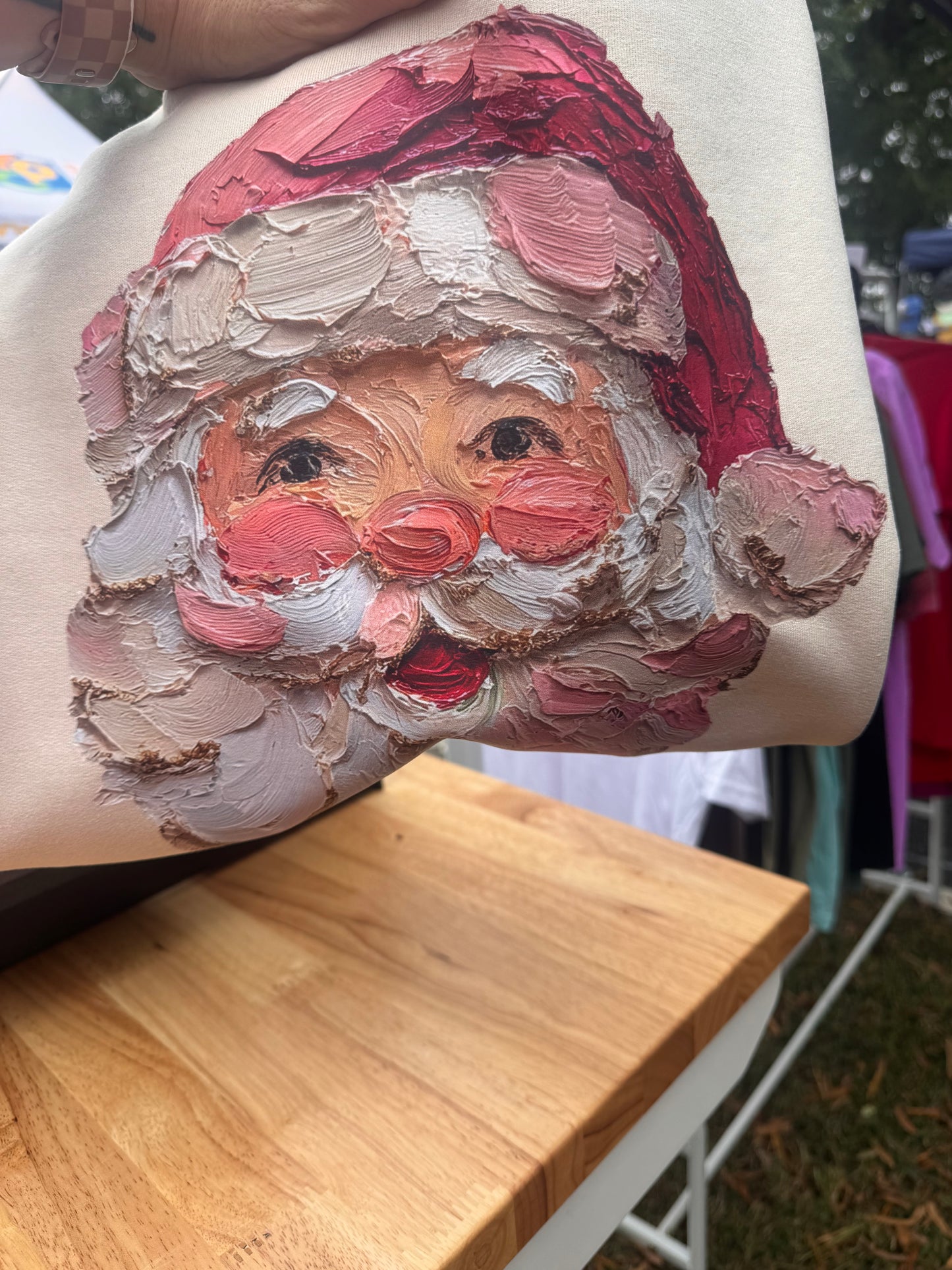 Santa Painted