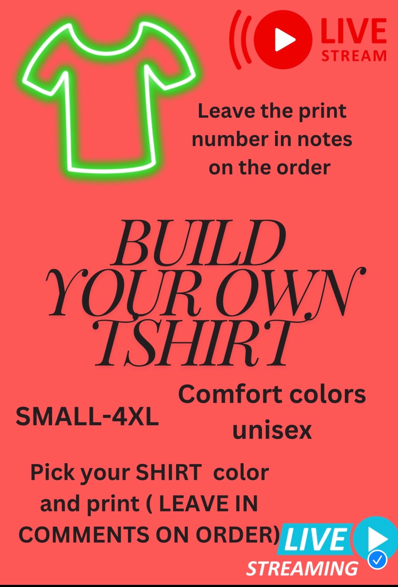 Build your own POCKET short sleeve comfort colors