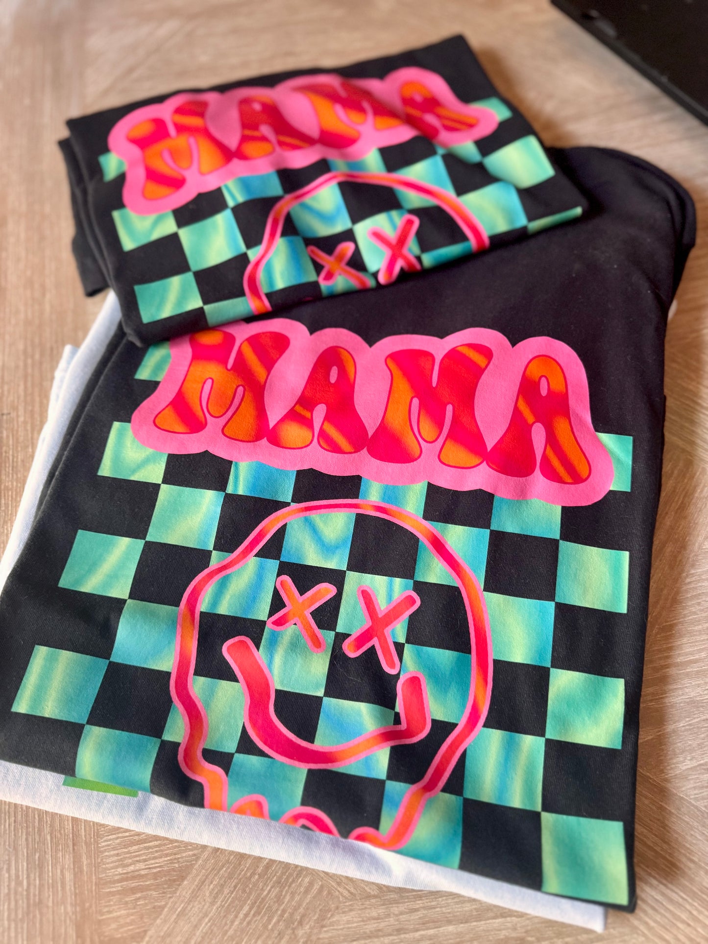 🎉Mama Blue / Green Retro🎉comfort Colors