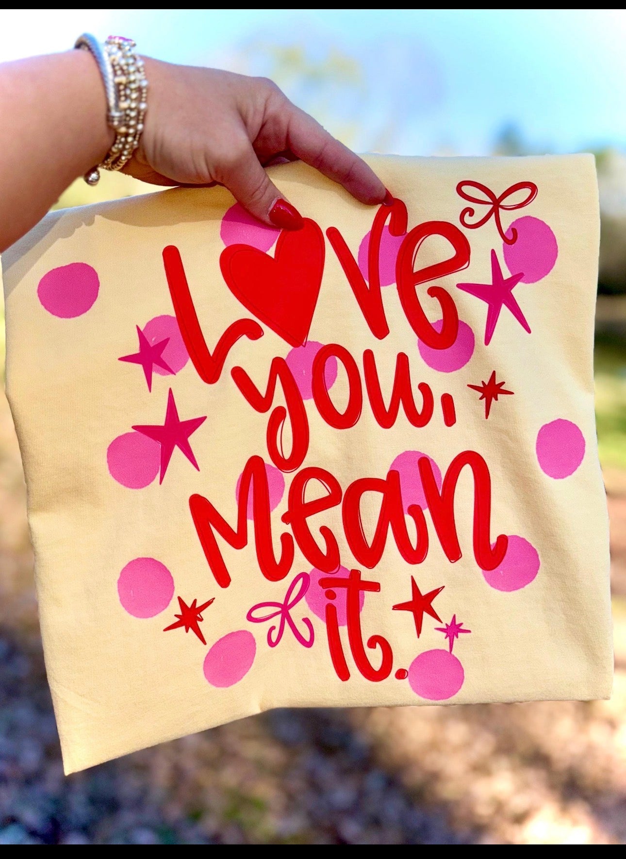 Love you mean it