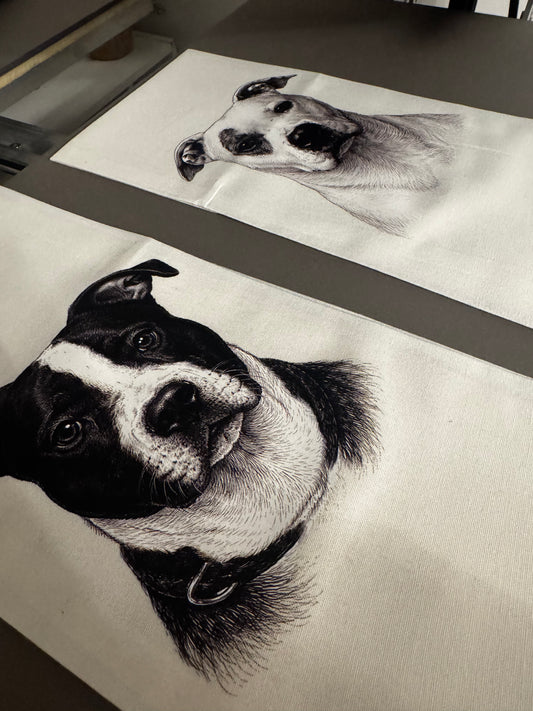 Custom Dog Tea Towel