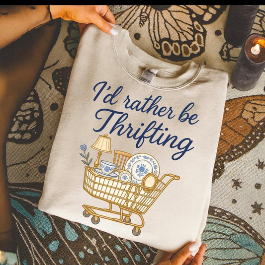 I’d rather be thrifting