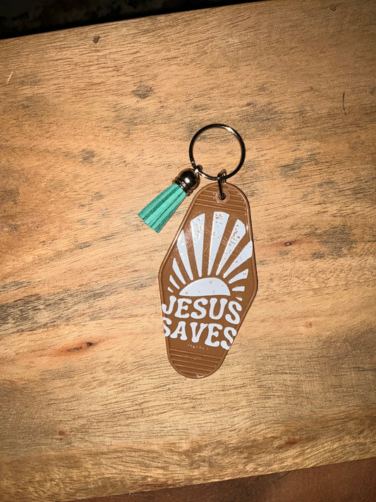 Keychain Jesus saves