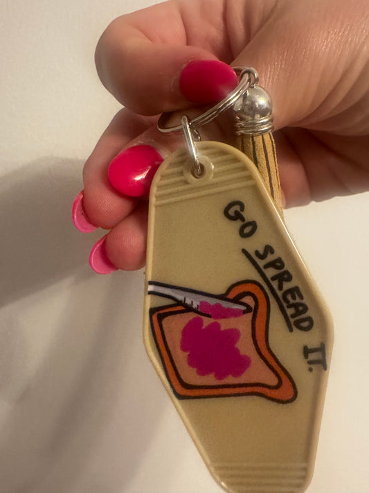 Keychain the gospel go, spread it