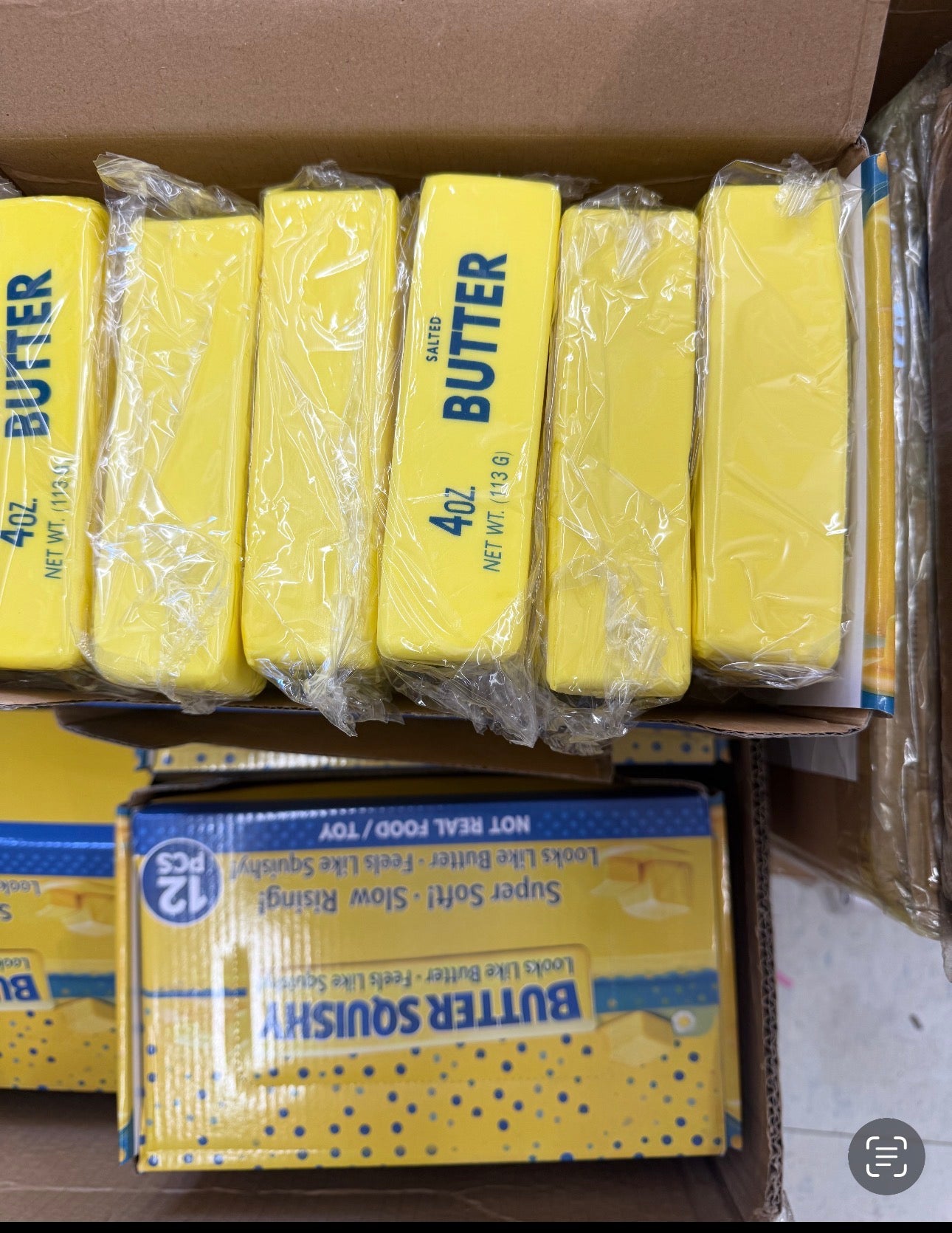squishy Yellow butter squishy