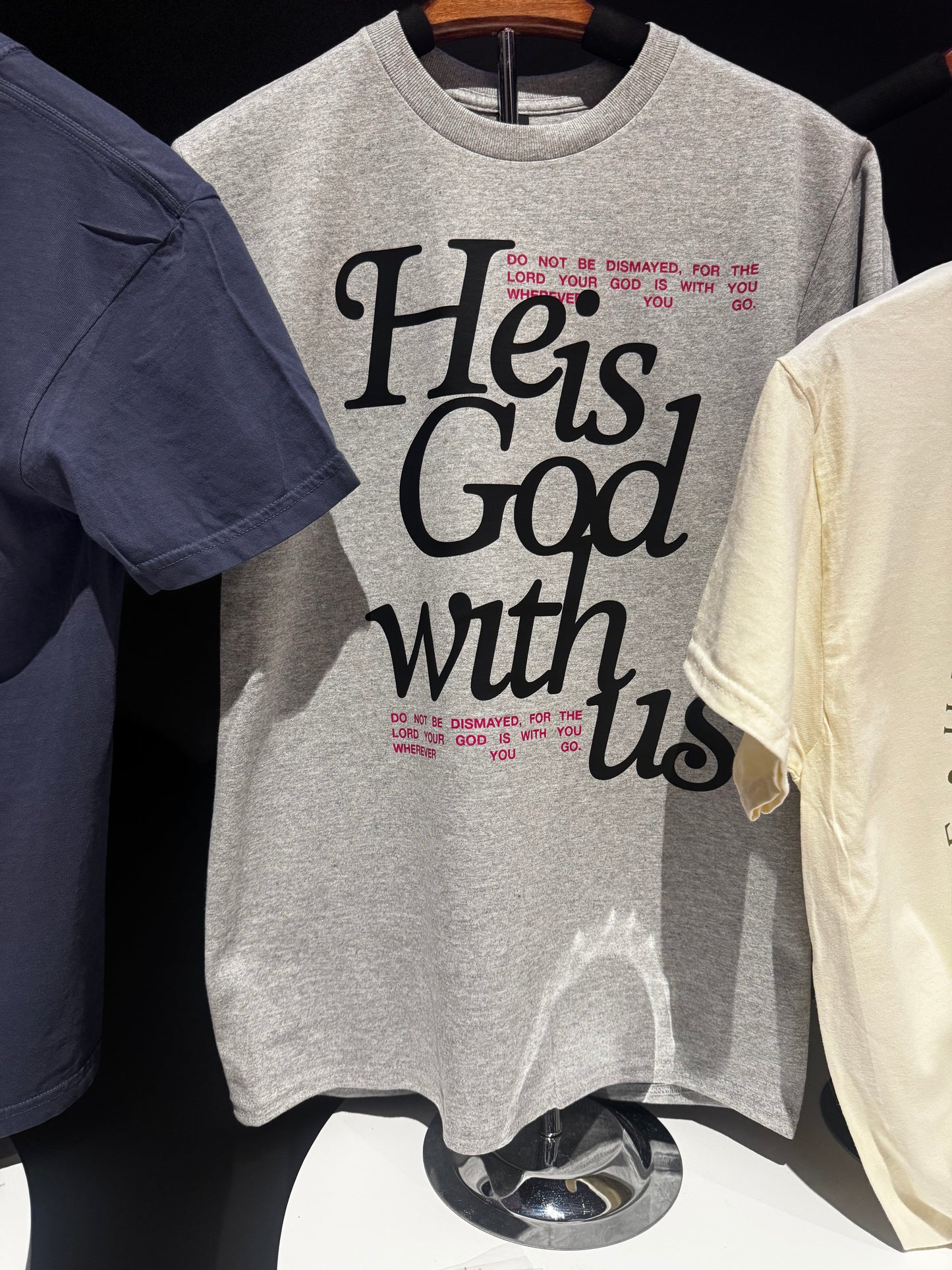 He is god with us