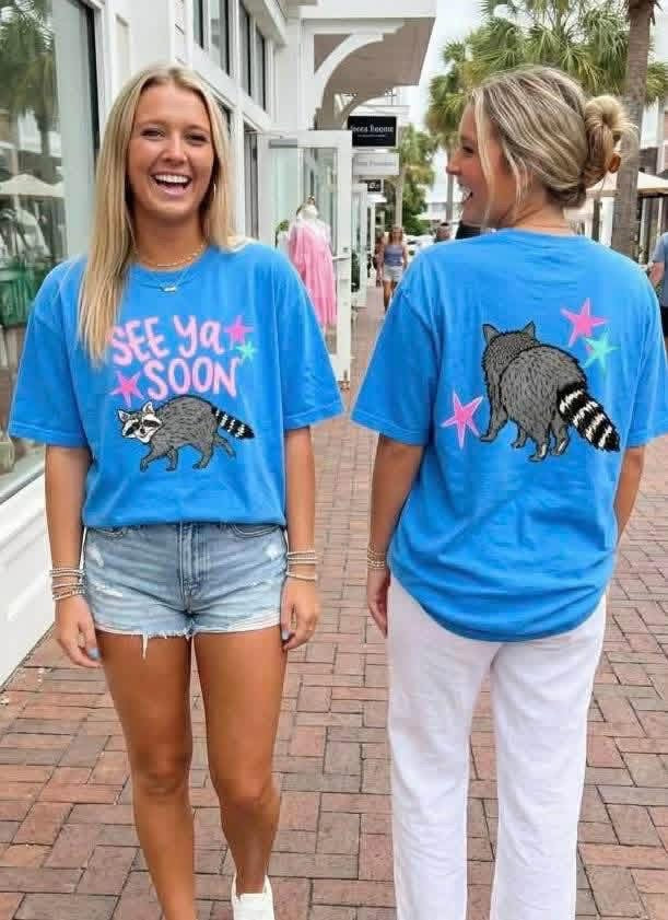 See you Later Raccoons Short Sleeve