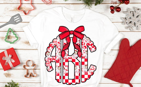 Monogram Classic Red Santa