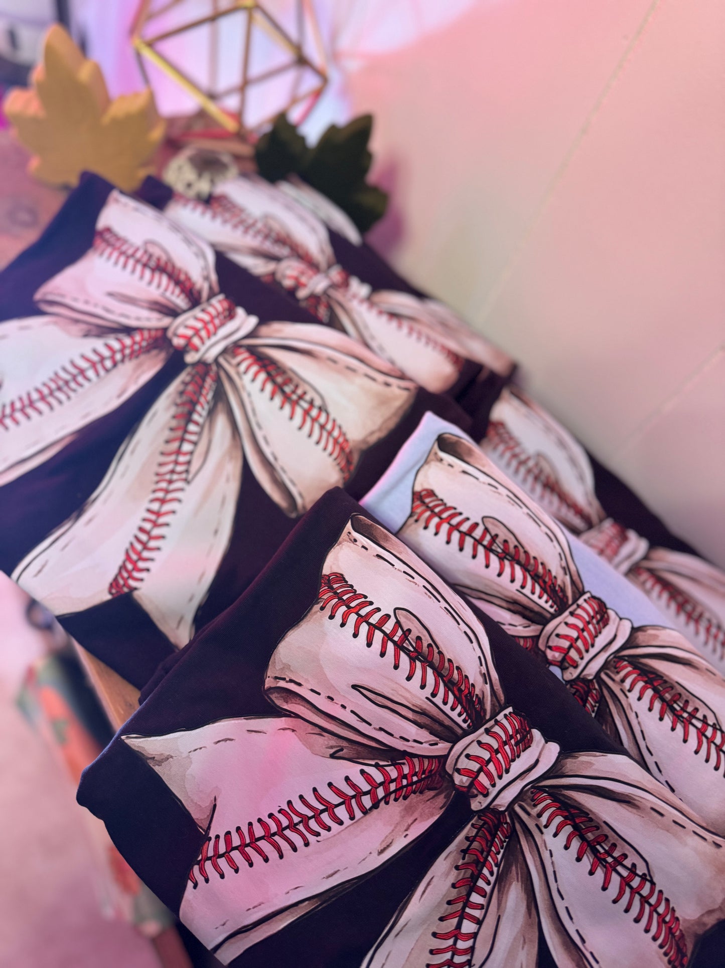 Baseball Bow Custom