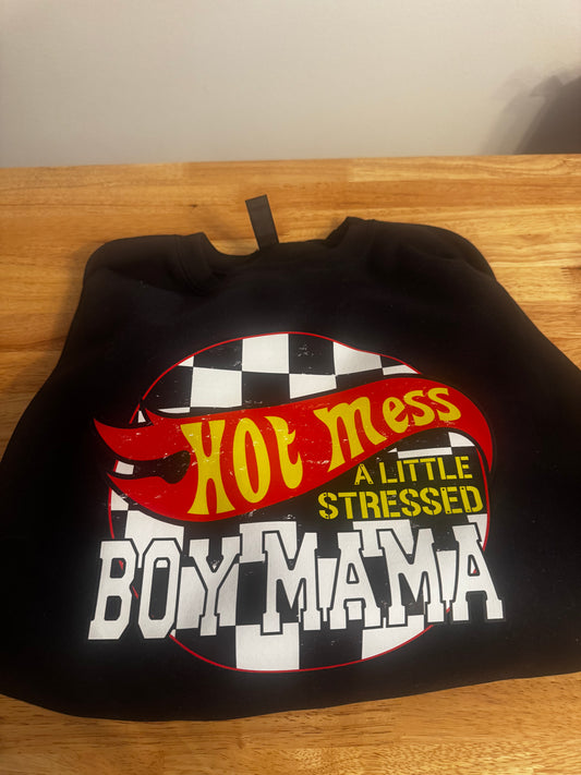 Boy mama - Hot mess A little stress