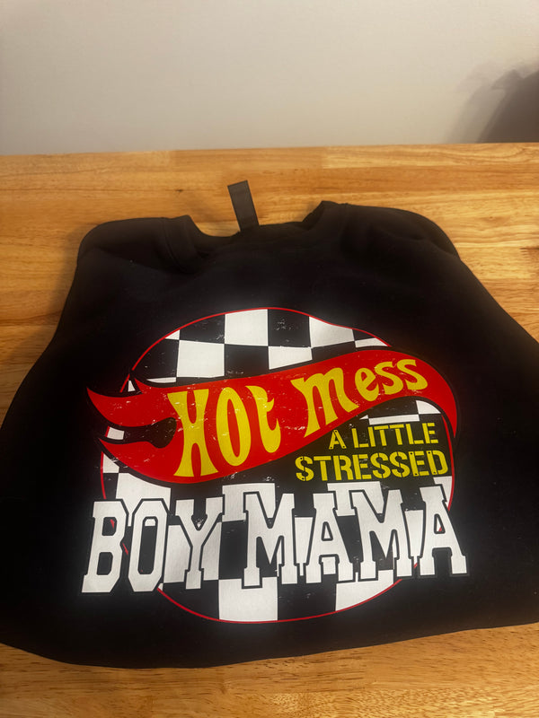 Boy mama - Hot mess A little stress