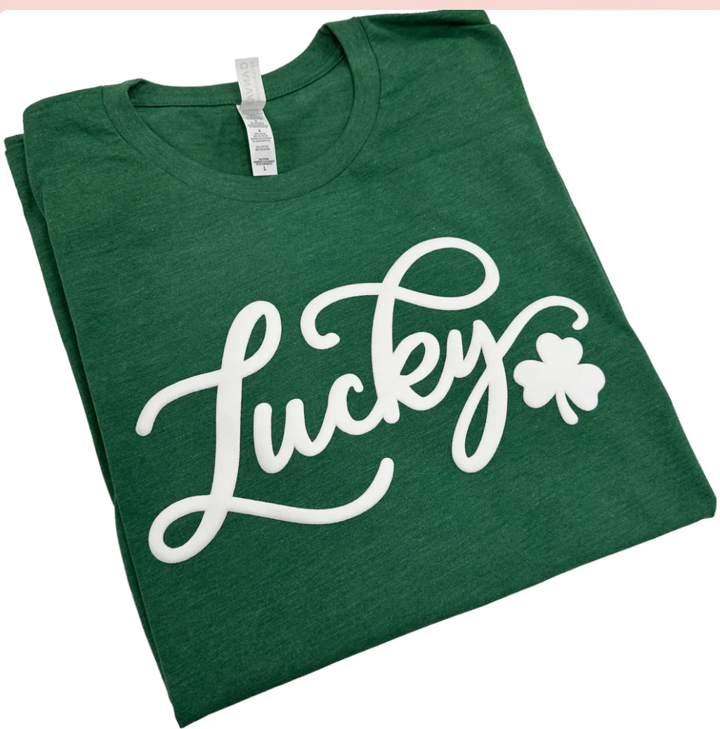 Lucky 🍀 puff style