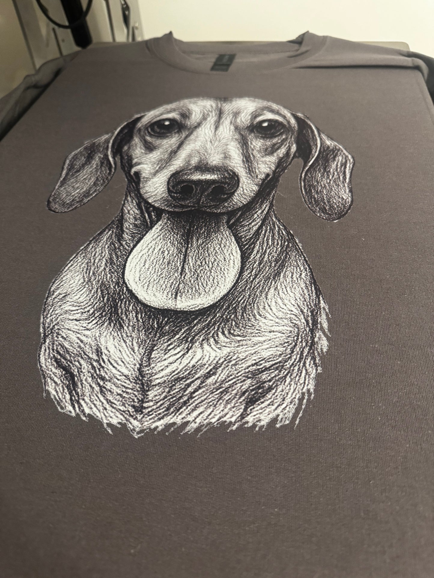 No Hat Custom Dog Photo Sweatshirt or T Shirt  — Personalized Pet Face